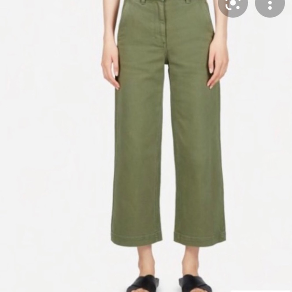 Everlane Straight-Leg Crop Pants